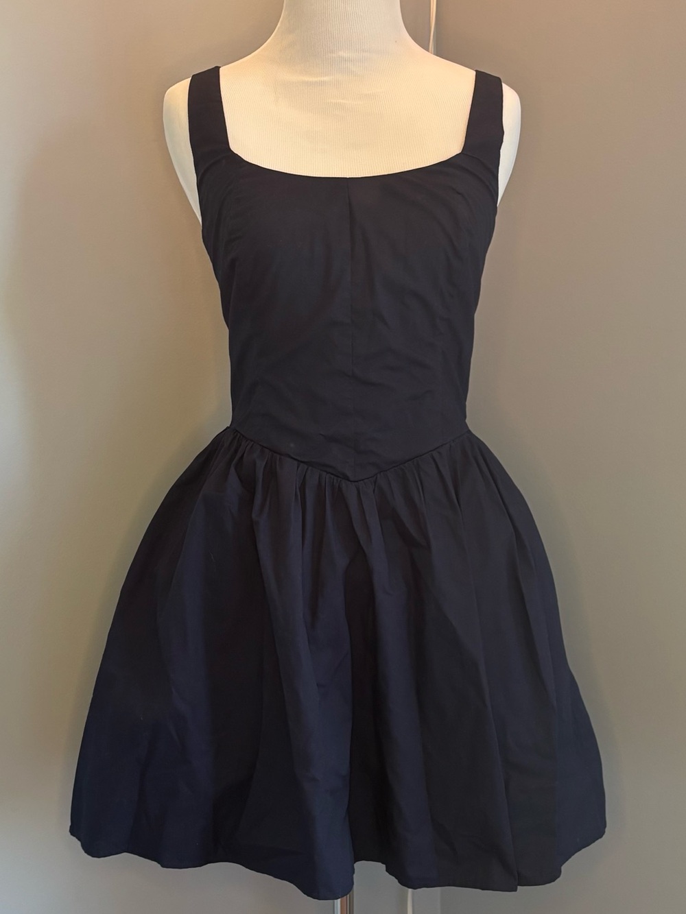 Abercrombie & Fitch Navy Mini Corset Style Dress with Pockets and Shorts!!
